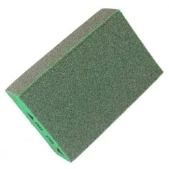 Gator Super Sponge 3 in. x 5 in. x 1 in. Medium 80-Grit Angled Sanding Sponge -Sandpaper, Patching & Repair Sales gator drywall sanding tools 730420 fa 1000