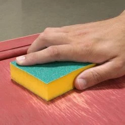 Gator Super Sponge 3 in. x 5 in. x 1 in Medium 60 Grit Sanding Sponge -Sandpaper, Patching & Repair Sales gator drywall sanding tools 7370 40 1000