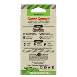 Gator Super Sponge 3 in. x 5 in. x 1 in Medium 60 Grit Sanding Sponge -Sandpaper, Patching & Repair Sales gator drywall sanding tools 7370 4f 1000