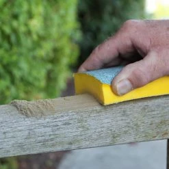 Gator Super Sponge 3 in. x 5 in. x 1 in Medium 80 Grit Sanding Sponge -Sandpaper, Patching & Repair Sales gator drywall sanding tools 7371 1d 1000