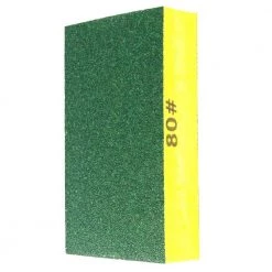 Gator Super Sponge 3 in. x 5 in. x 1 in Medium 80 Grit Sanding Sponge -Sandpaper, Patching & Repair Sales gator drywall sanding tools 7371 77 1000