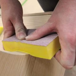 Gator Super Sponge 3 in. x 5 in. x 1 in. Very Fine 180-Grit Sanding Sponge -Sandpaper, Patching & Repair Sales gator drywall sanding tools 7373 a0 1000