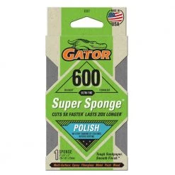 Gator Super Sponge 3 in. x 5 in. x 1 in Ultra Fine 600 Grit Sanding Sponge