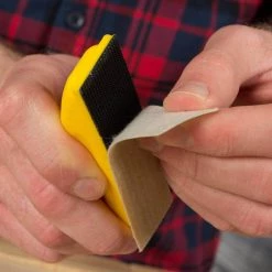 Gator MicroZip 1 in. x 3-1/2 in. All-Purpose Hook and Loop Assorted Grits Detail Sanding Block Kit -Sandpaper, Patching & Repair Sales gator drywall sanding tools 7819 40 1000