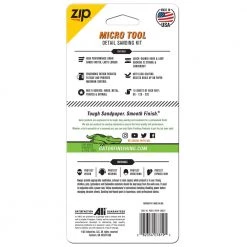 Gator MicroZip 1 in. x 3-1/2 in. All-Purpose Hook and Loop Assorted Grits Detail Sanding Block Kit -Sandpaper, Patching & Repair Sales gator drywall sanding tools 7819 c3 1000