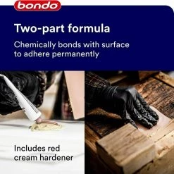 3M Bondo 12 fl. oz. Wood Filler -Sandpaper, Patching & Repair Sales gold 3m wood floor fillers 30081 1d 1000