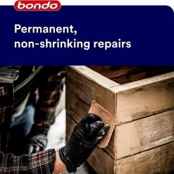 3M Bondo 12 fl. oz. Wood Filler -Sandpaper, Patching & Repair Sales gold 3m wood floor fillers 30081 c3 1000