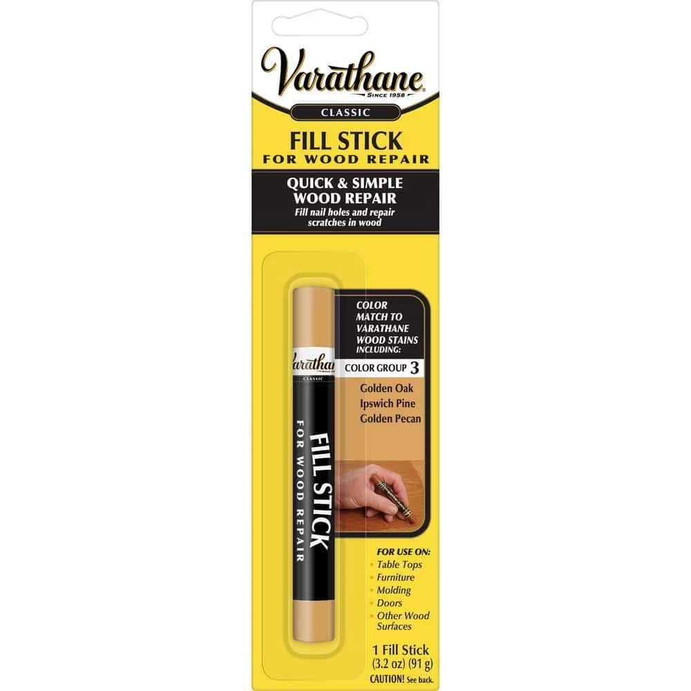 Varathane 3.2 oz. Golden Oak Wood Fill Stick 4 Varathane 3.2 oz. Golden Oak Wood Fill Stick - Image 2