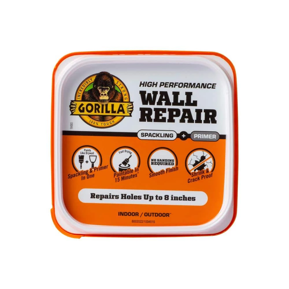 Gorilla 16 oz. Wall Repair Spackling Paste (6-Pack) 9 Gorilla 16 oz. Wall Repair Spackling Paste (6-Pack) - Image 7