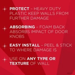 Magic 5 in. Round Wall Patch and Guard in White -Sandpaper, Patching & Repair Sales magic drywall repair tools 3206 4f 1000