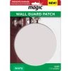 Magic 5 in. Round Wall Patch and Guard in White -Sandpaper, Patching & Repair Sales magic drywall repair tools 3206 64 1000