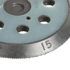 Makita 5 in. Round Hook and Loop Backing Pad (8-Hole) -Sandpaper, Patching & Repair Sales makita backing pads 743081 8 40 1000