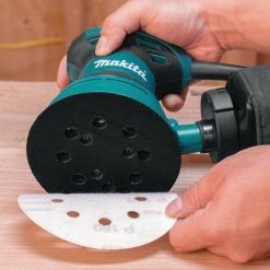 Makita 5 in. Round Hook and Loop Backing Pad (8-Hole) -Sandpaper, Patching & Repair Sales makita backing pads 743081 8 44 1000