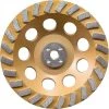 Makita 7 in. Turbo 24 Segment Diamond Cup Wheel, Low-Vibration, Compatible with Angle Grinders with electronic controller -Sandpaper, Patching & Repair Sales makita diamond grinding wheels brushes a 96425 64 1000
