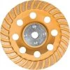 Makita 5 in. Turbo Low-Vibration Diamond Cup Wheel, Compatible with Angle Grinders with electronic controller -Sandpaper, Patching & Repair Sales makita diamond grinding wheels brushes a 98871 64 1000