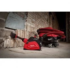 Milwaukee 7 in. to 9 in. Large Angle Grinder Cutting Dust Shroud -Sandpaper, Patching & Repair Sales milwaukee grinder parts attachments 49 40 6120 40 1000