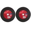 Milwaukee 9 in. x 3/32 in. x 7/8 in. Type 1 Metal Cut-Off Wheel (2-Pack) 1 Milwaukee 9 in. x 3/32 in. x 7/8 in. Type 1 Metal Cut-Off Wheel (2-Pack) -Sandpaper, Patching & Repair Sales milwaukee grinding wheels cut off wheels 49 94 9000 49 94 9000 64 1000