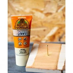 Gorilla 6 oz. Wood Filler Tube -Sandpaper, Patching & Repair Sales natural gorilla wood floor fillers 107072 31 1000