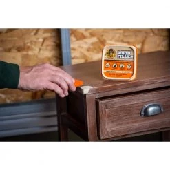 Gorilla 8 oz. Natural Wood Filler Tub (4-Pack) -Sandpaper, Patching & Repair Sales natural gorilla wood floor fillers 107084 fa 1000