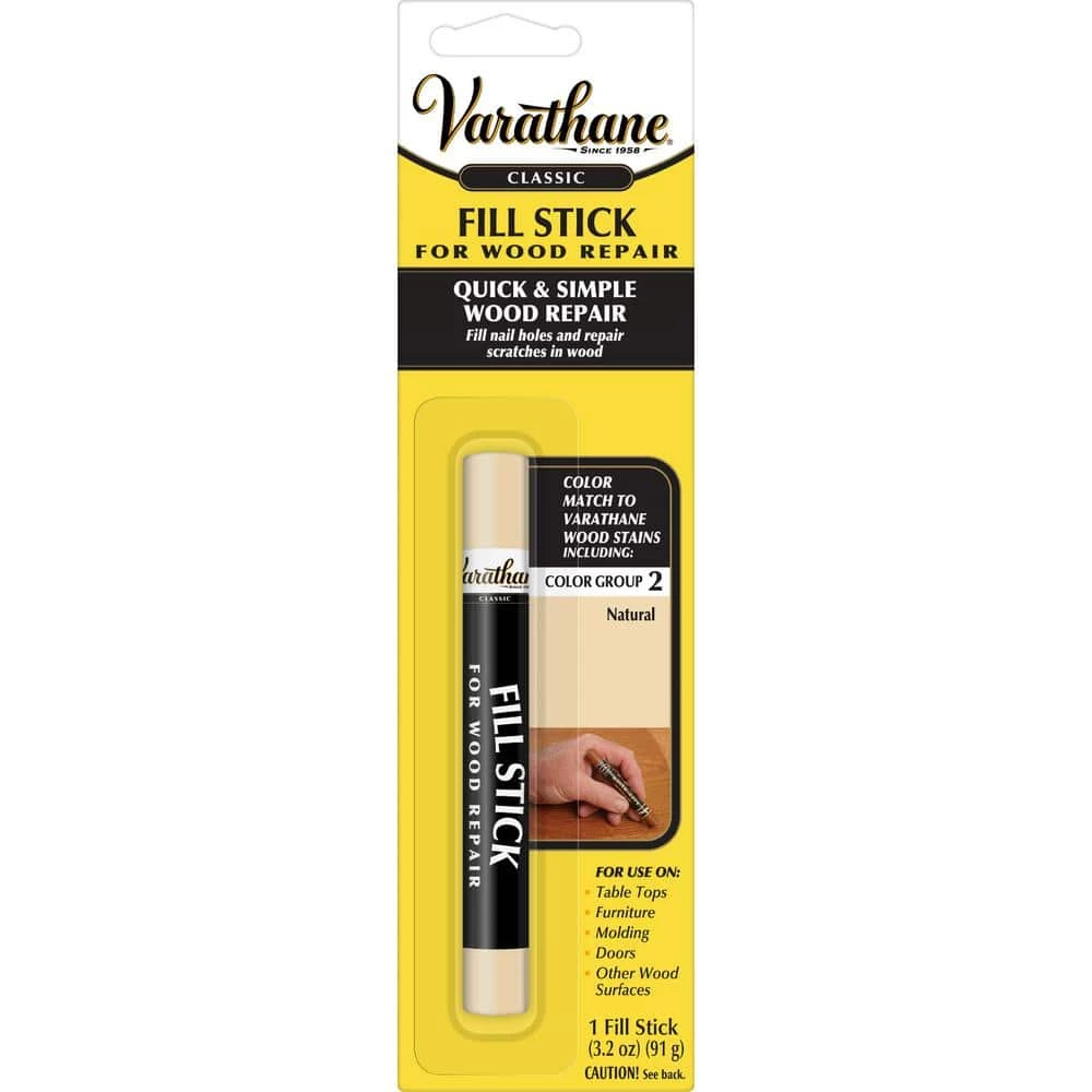 Varathane 3.2 oz. Natural Wood Fill Stick (8-Pack) 4 Varathane 3.2 oz. Natural Wood Fill Stick (8-Pack) - Image 2