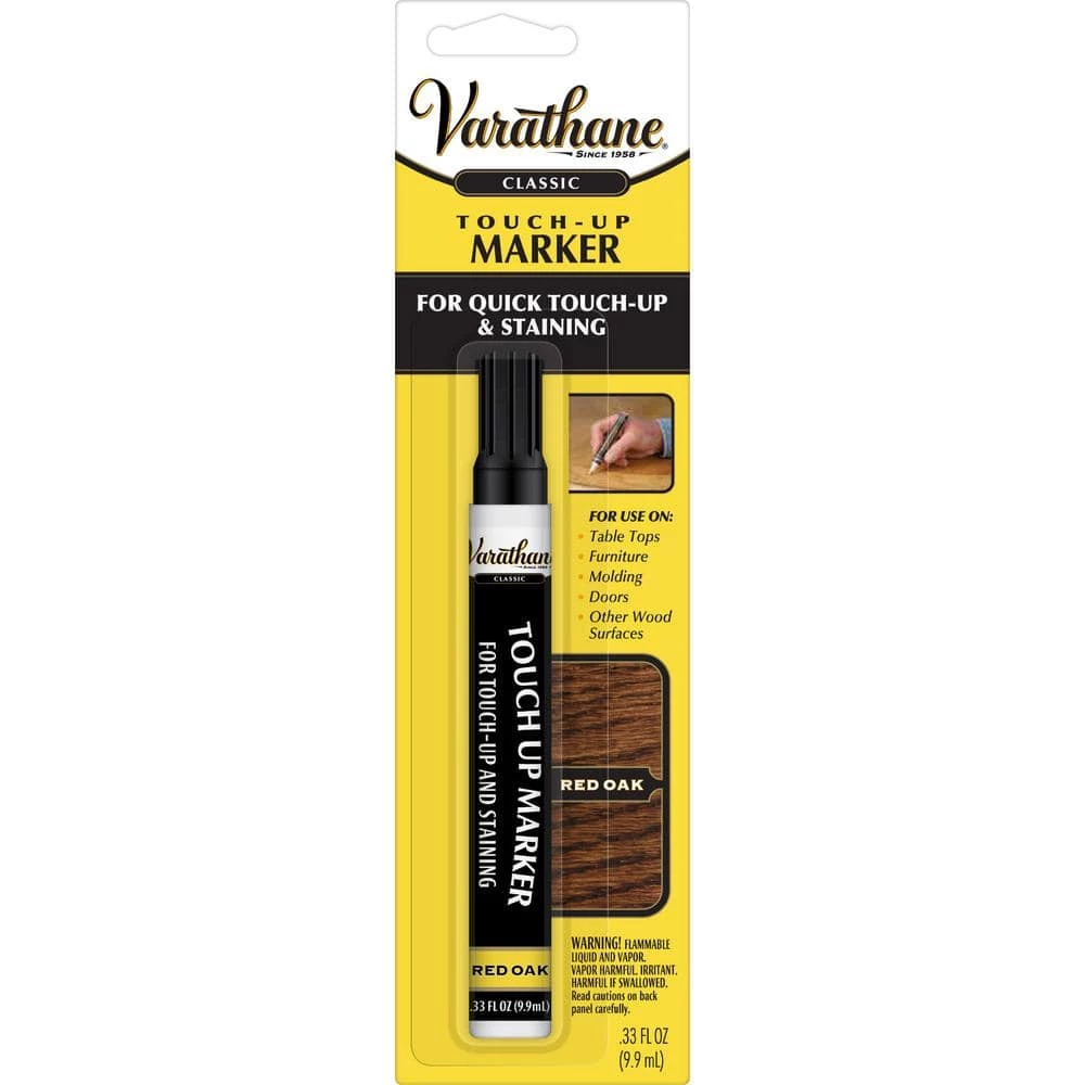 Varathane .33 oz. Red Oak Wood Stain Furniture & Floor Touch-Up Marker 4 Varathane .33 oz. Red Oak Wood Stain Furniture & Floor Touch-Up Marker - Image 2