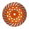 RIDGID 7 in. 24-Segment Turbo Cup Grinding Wheel -Sandpaper, Patching & Repair Sales ridgid diamond grinding wheels brushes hd taw7024p1 64 1000