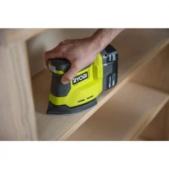 RYOBI 9-Piece 5-1/2 in. Corner Cat Sand Paper Assortment Set - 60, 120, and 220 Grit -Sandpaper, Patching & Repair Sales ryobi detail sanding sheets a21c901 40 1000