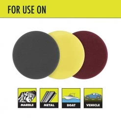 RYOBI 5 in. Foam Dual Action Polisher Variety Pad Set (3-Piece) 23 RYOBI 5 in. Foam Dual Action Polisher Variety Pad Set (3-Piece) -Sandpaper, Patching & Repair Sales ryobi polishing pads a38da304 77 1000