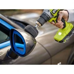 RYOBI Buffing and Polishing Drill Attachment Set (4-Piece) -Sandpaper, Patching & Repair Sales ryobi power buffing accessories a92402 a0 1000