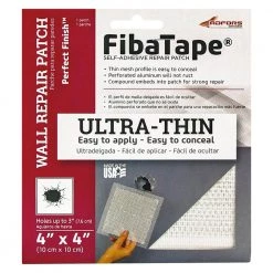 Saint-Gobain ADFORS FibaTape Perfect Finish 4 in. x 4 in. Self-Adhesive Wall Repair Patch