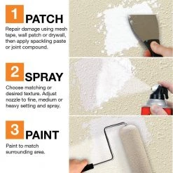 Homax Pro Grade 25 oz. Dual Control Orange Peel Quick Dry Oil-Based Wall Spray Texture -Sandpaper, Patching & Repair Sales tinted white homax patching repair 4555 4f 1000