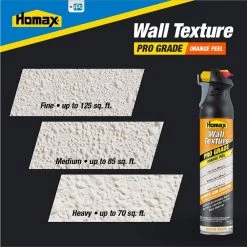 Homax Pro Grade 25 oz. Dual Control Orange Peel Water Based Wall Spray Texture -Sandpaper, Patching & Repair Sales tinted white homax patching repair 4592 1f 1000