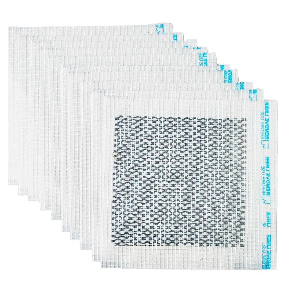 ToolPro 4 in. x 4 in. Drywall Repair Patch (10-Pack) 3 ToolPro 4 in. x 4 in. Drywall Repair Patch (10-Pack)