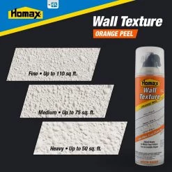 Homax 20 oz. Wall Orange Peel Low Odor Water Based Texture Spray Paint -Sandpaper, Patching & Repair Sales white homax patching repair 4092 06 1f 1000