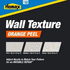 Homax 20 oz. Wall Orange Peel Low Odor Water Based Texture Spray Paint -Sandpaper, Patching & Repair Sales white homax patching repair 4092 06 44 1000
