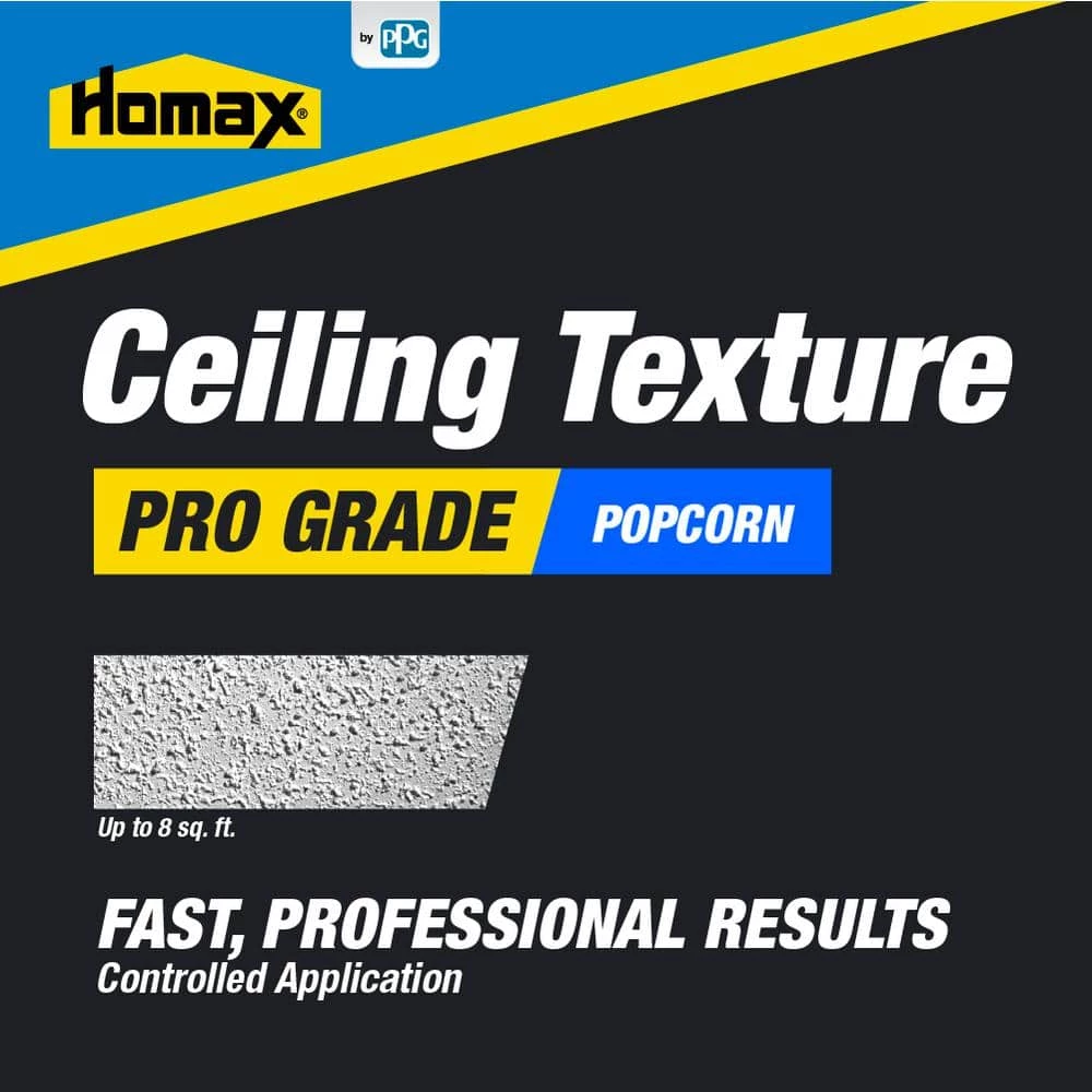 Homax 14 oz. Pro Grade Popcorn Ceiling Texture 8 Homax 14 oz. Pro Grade Popcorn Ceiling Texture - Image 6