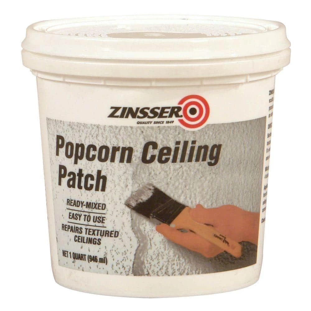Zinsser 1 qt. Ready-Mixed Popcorn Ceiling Patch (Case of 6) 3 Zinsser 1 qt. Ready-Mixed Popcorn Ceiling Patch (Case of 6)